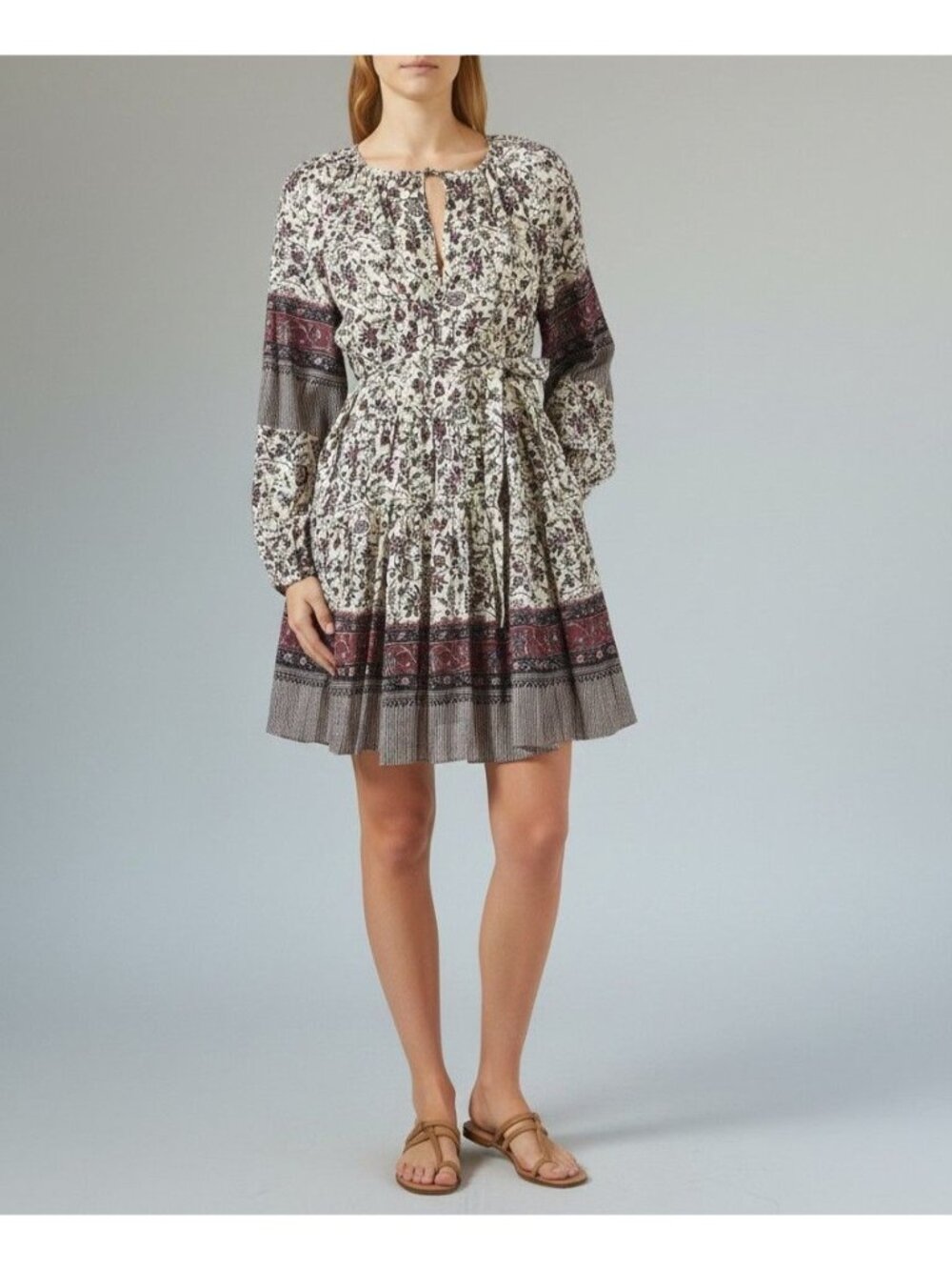 Ulla Johnson Abri mini Dress  Size 4 Cosmos Floral Boho Print NWT $450